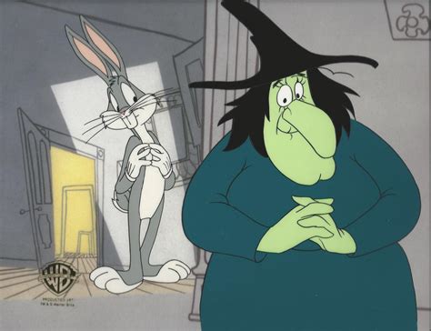 Bugs bunny ghostly witch